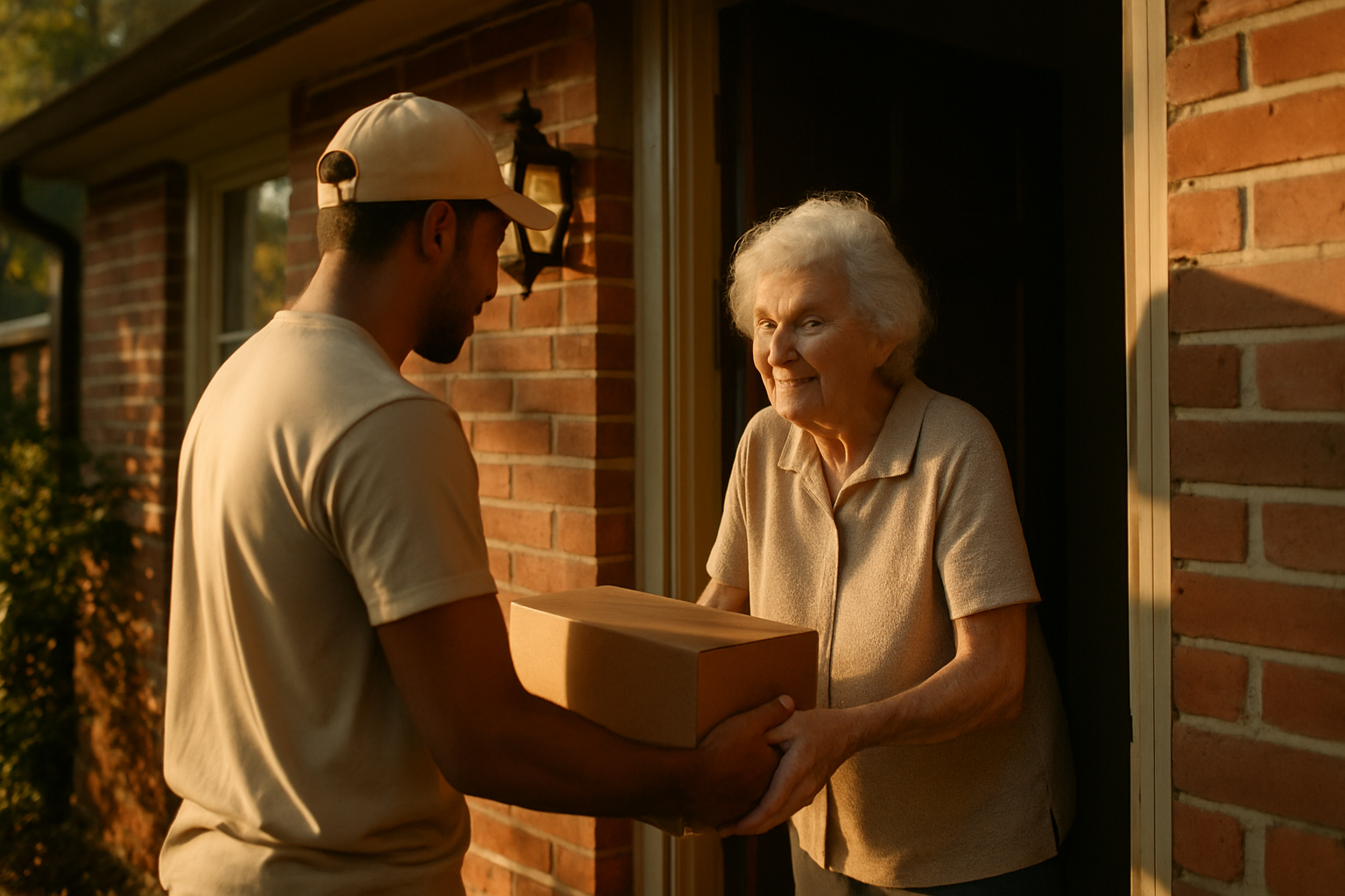 Vehicle donation moment in Sandy Springs
